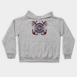 HMS Two-Anchor Nautical 2023 Edition Kids Hoodie